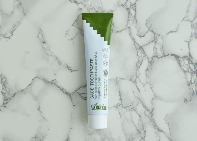 グリーンクレイ歯みがき（セージ）