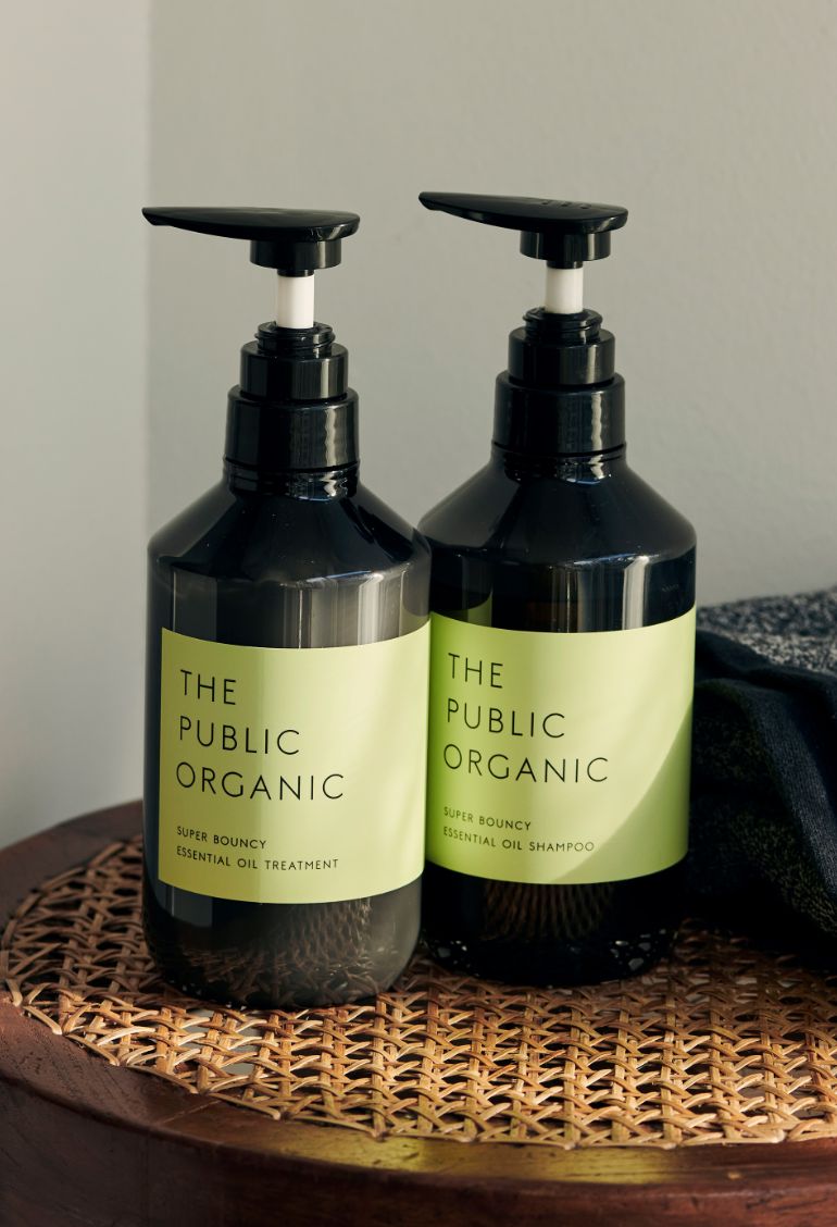 スーパーバウンシー ディープモイスト シャンプー、同 トリートメント