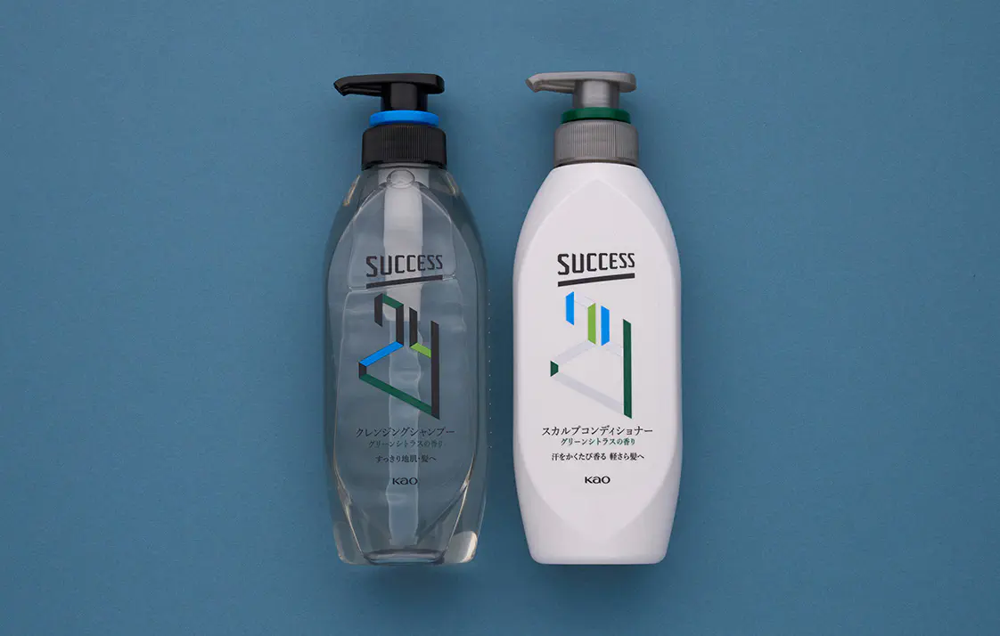 サクセス24 クレンジングシャンプー、同 スカルプコンディショナー